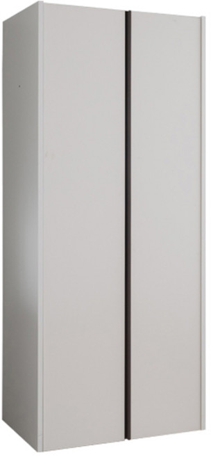 리바트 토피 800 사절행거형 일반도어 옷장 방문설치, 화이트