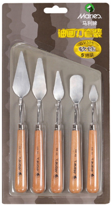 알로데 아트 스크레이퍼 14종 페인팅 나이프 GV305, 1개