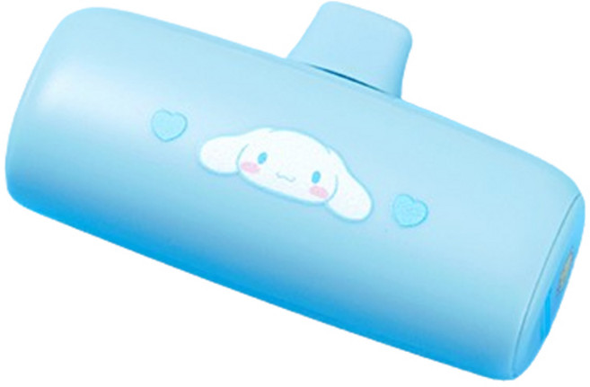 데이니즈 산리오 캐릭터즈 미니 일체형 도킹형 보조배터리 8핀 MOTHIS-M50008P, 시나모롤, MOTHIS-M50008P(8핀)