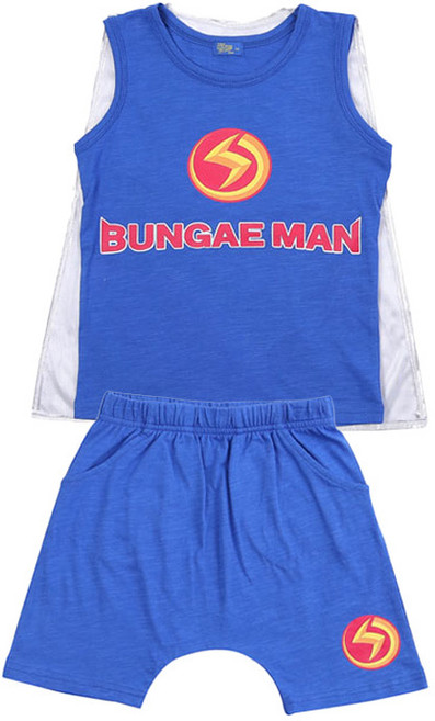 번개맨 남아용 나시 상하 세트