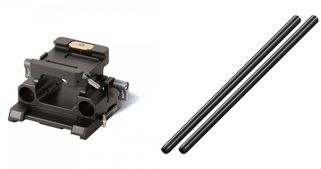 틸타 15mm LWS 베이스 플레이트 타입 2 + 30cm로드 세트 틸타그레이, TA-BSP2-15-G, R15-300-B, 1세트