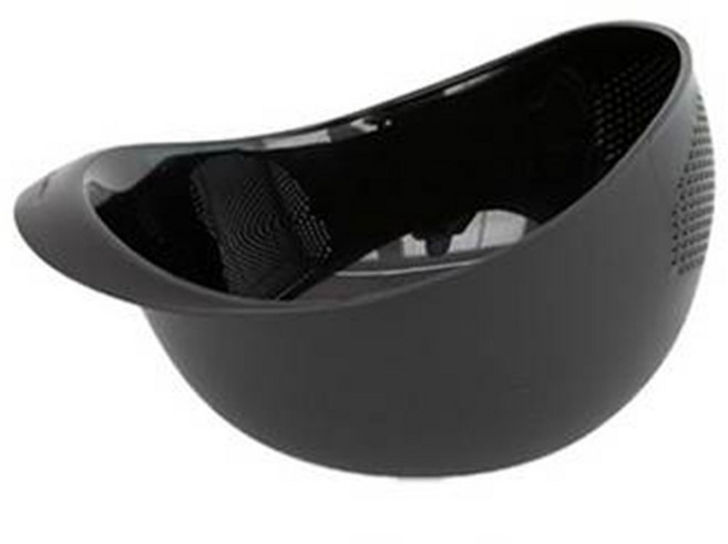 2in1 멀티 쌀 씻는 채반 믹싱볼, 블랙, 1개