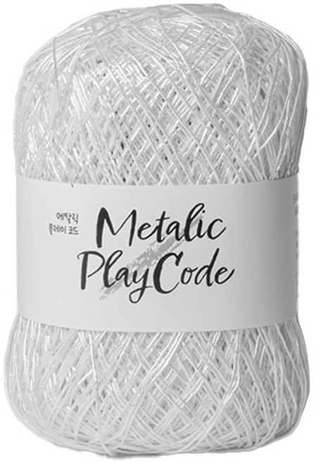 yarna 메탈릭 플레이 코드 뜨개실 70g, 102오로라, 1개