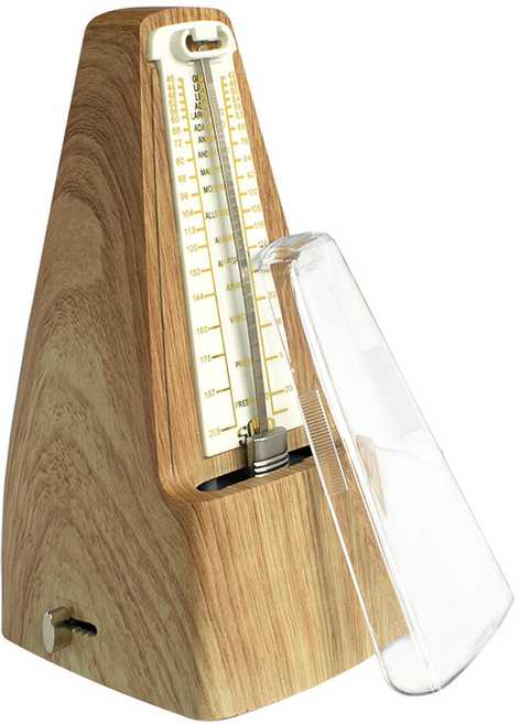 코네임 수동 태엽식 박자기 메트로놈 4W200, 우드, 1개