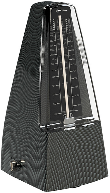 코네임 수동 태엽식 박자기 메트로놈 4W200, 블랙, 1개