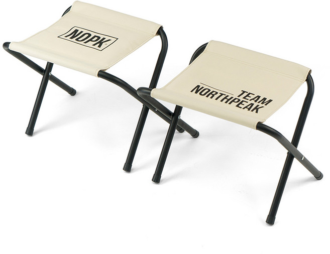 노스피크 홀리데이 비비큐체어, 소이밀크, 2개