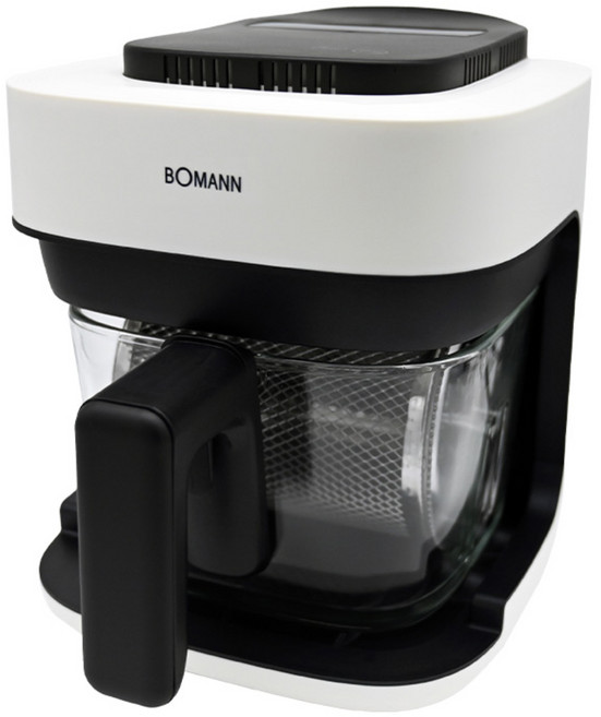 보만 로티세리 유리에어프라이어 2L, RAF209EG1I, 화이트