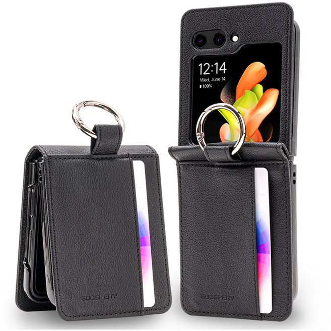 구스페리 데일리 다이어리 가죽 휴대폰 케이스