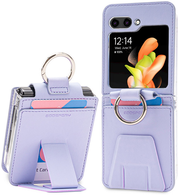 구스페리 스마트 거치대 카드수납 with 링 휴대폰 케이스