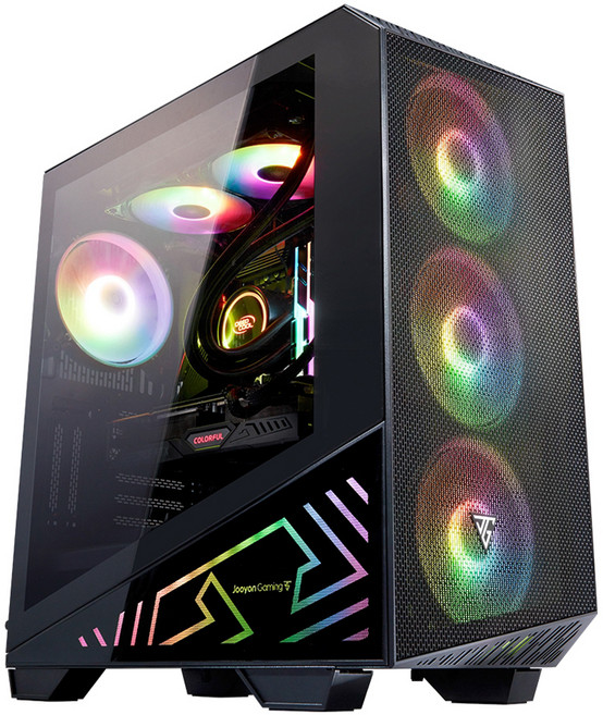 주연테크 2024 리오나인 익스트림 라이젠5 라이젠 7000 시리즈 지포스 RTX 4060, 블랙, 32GB, 1TB, WIN11 Home, D775F46WNS