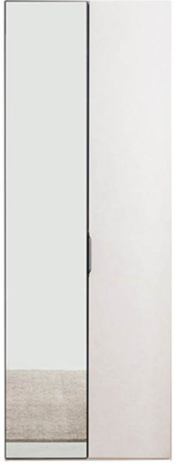 리바트 퓨리타 800 거울도어 키큰옷장 여정리장 방문설치, 그레이