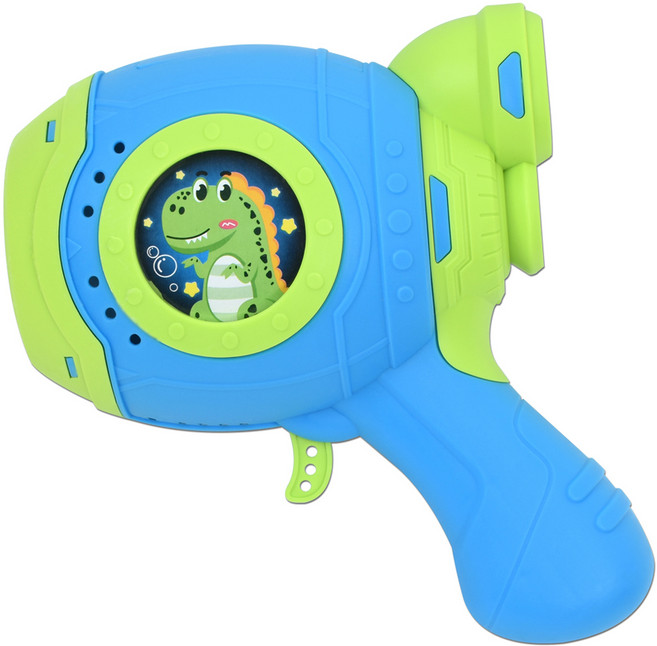 오즈토이 아동용 스페이스 비누방울 자동 버블건 + 용액 50ml 세트, 파랑, 1세트