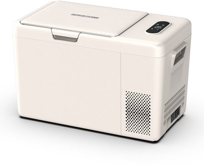 알피쿨 S25 차량용 캠핑 냉장고, 25L, 화이트