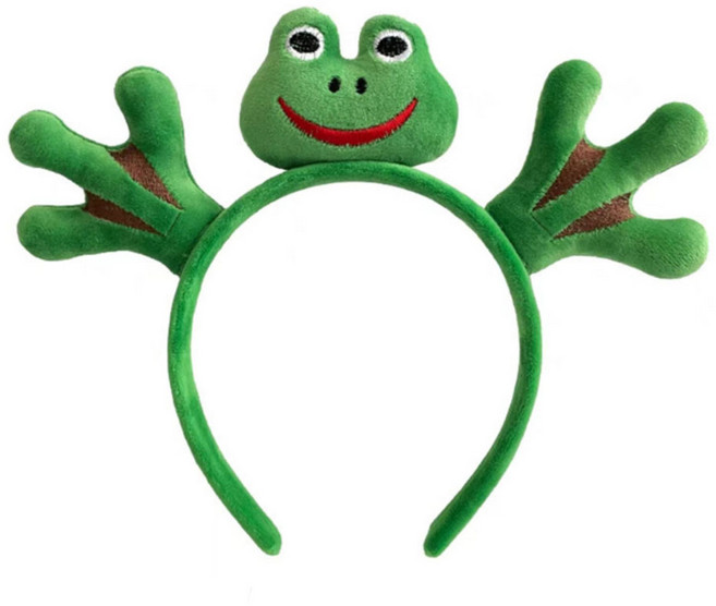 미미파티 동물 파티 생일 인싸 놀이공원 체육대회 운동회 머리띠, 개구리 발바닥, 1개