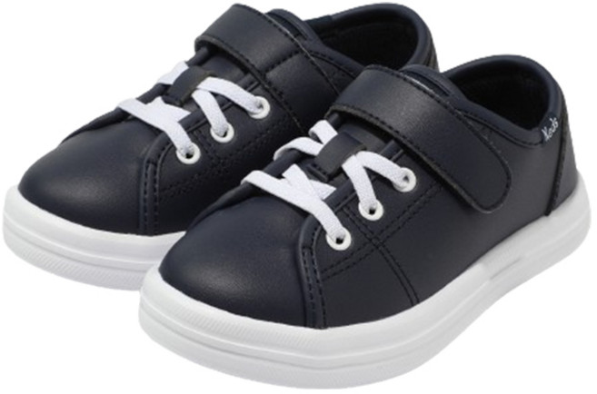 Keds 兒童 Kickstart 皮革運動鞋 3TM01226D