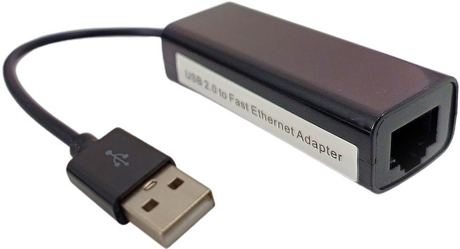 노뉴 USB 2.0 랜젠더 랜카드, 블랙, 1개