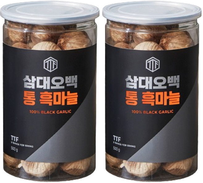 삼대오백 통 흑마늘, 500g, 2개