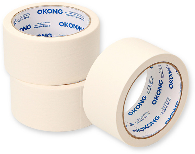 오공 마스킹 테이프 48mm x 20m, 3개