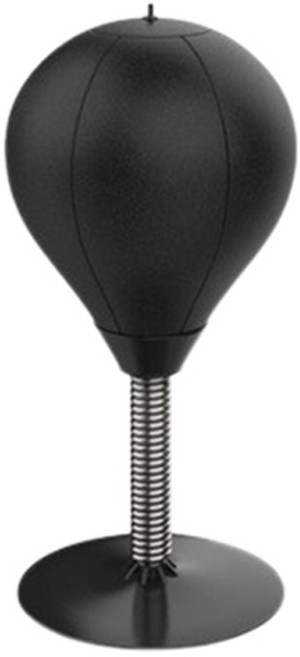 블럭마트 복싱 데스크탑 펀칭볼, 블랙, 1개