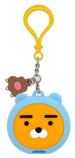 카카오프렌즈 땡글이 도킹형 애플워치 보조배터리 1200mAh, 스카이후드 라이언