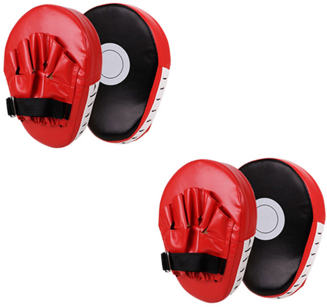 블럭마트 복싱 격투기 연습용 미트, 레드, 4개