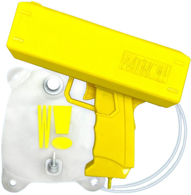 워터밤 굿즈 자동 워터건, 옐로, 1개