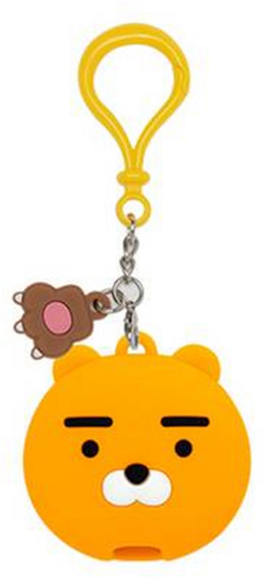 카카오프렌즈 땡글이 도킹형 갤럭시워치 보조배터리 1200mAh, 라이언