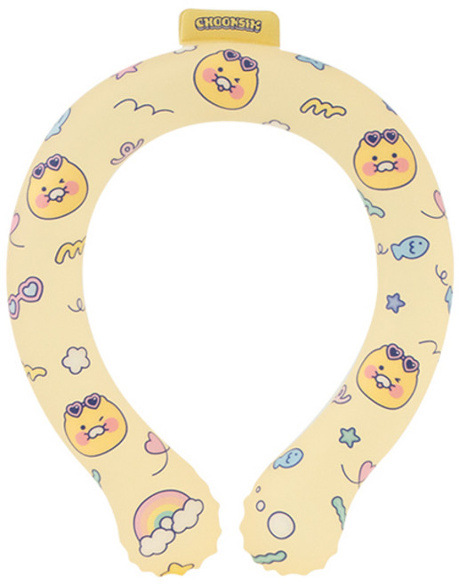 카카오프렌즈 넥쿨러 밴드, 옐로우 춘식, 1개