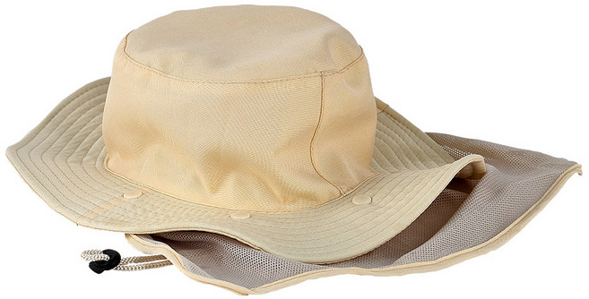 캐스비 네이처 비비드 숲모자 망사형, 베이지, 1개