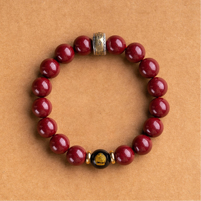 Buddha Best 心想事成 12生肖 8大守護神 鏡面硃砂手鍊