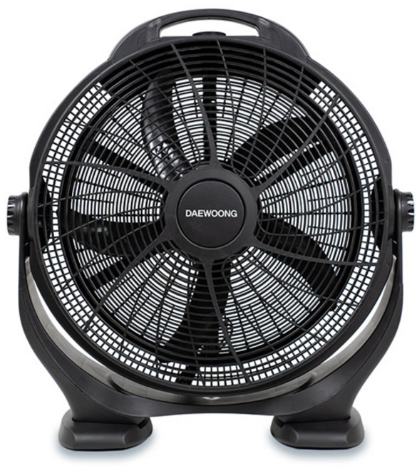 대웅 5엽 3단 박스팬 선풍기, DW-B20FKP, 혼합색상