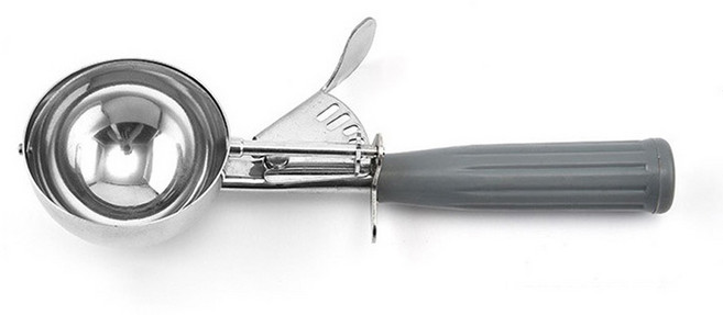 UH홈데코 아이스크림 스쿱 8호, 회색, 1개