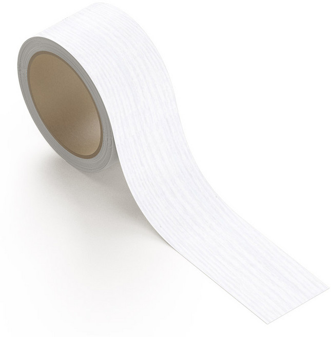 시트나라 무늬목 띠몰딩 우드 시트지, 002화이트, 높이 8cm x 15m