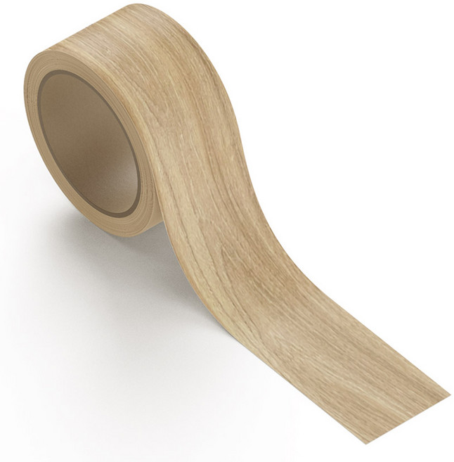 시트나라 무늬목 띠몰딩 우드 시트지, 022베이지, 높이 8cm x 15m