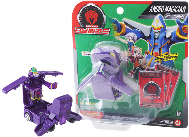 터닝메카드 안드로매지션 로봇장난감, 혼합색상, 1개