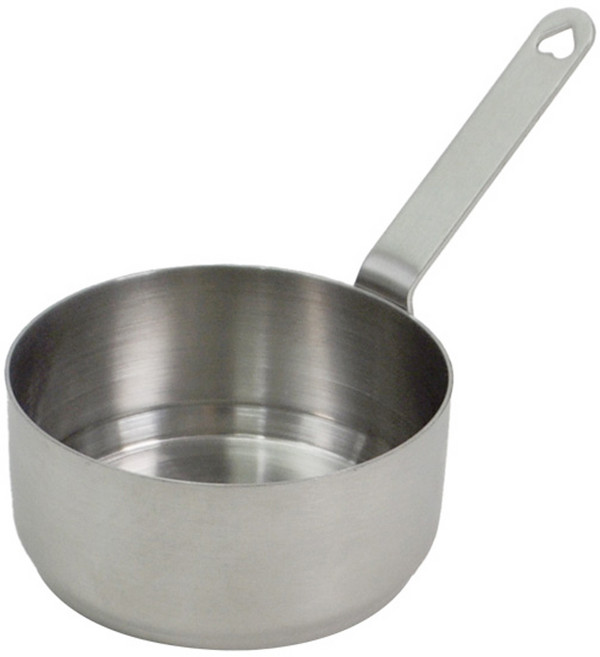 키친유 캠핑스케치 스텐 손잡이 미니 팬접시, 실버, 1개