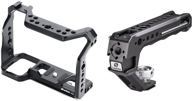 레오포토 소니 카메라 케이지 + 콜드슈 탑핸들 세트, CAGE-A7M4(케이지), AH-2-3(탑핸들), 1세트