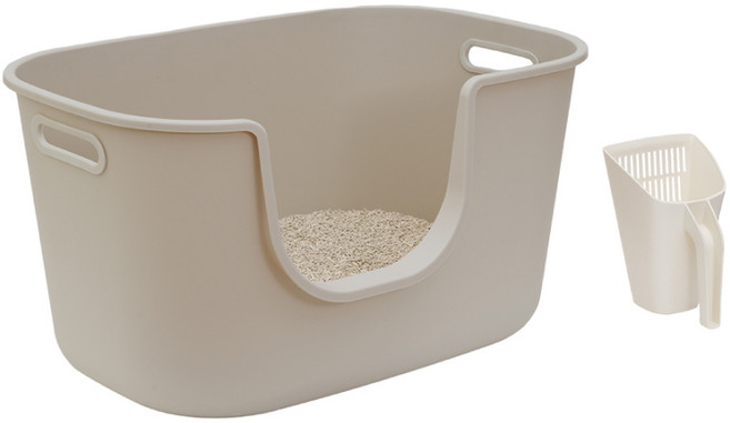 퓨어네이쳐 고양이 화장실, 그레이, 1개