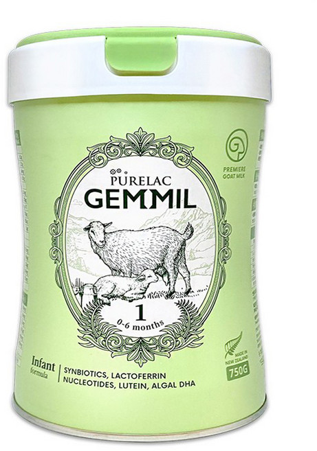 퓨어락 산양분유 젬밀 1단계, 750g, 1개