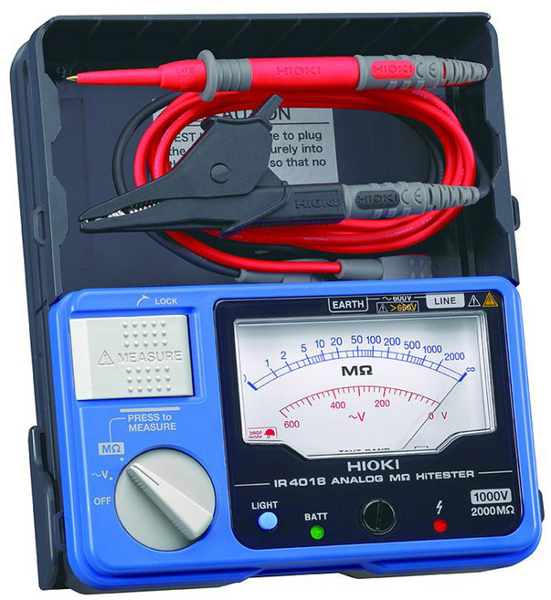 히오끼 아날로그 절연 저항계 4165749, IR4018-20, 1개