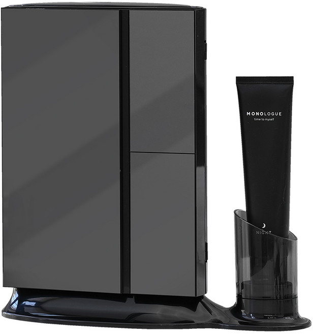 유토렉스 프리미엄 UV C LED 세라믹히팅 전신형 칫솔살균기, 블랙라벨, 블랙