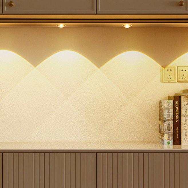 스포트라이트 3색 LED 직부등 30cm, 실버, 1개