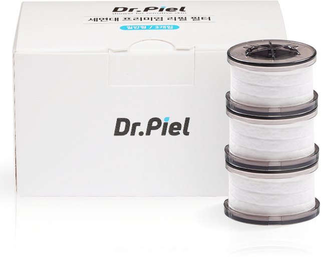 닥터피엘 프리미엄 세면대 일반형 리필 필터 3p, 1개, 무향