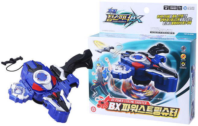 초이락 차징 탑스피너 BX 파워 스트링 슈터 배틀팽이 세트, 혼합색상, 1개