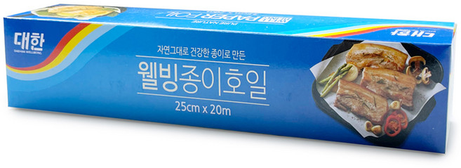 대한 웰빙 종이 호일, 20m, 1개입, 1개