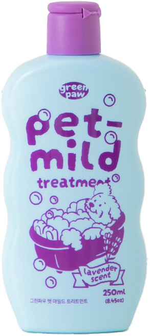 바잇미 반려동물 그린파우 펫 마일드 트리트먼트, 250ml, 1개