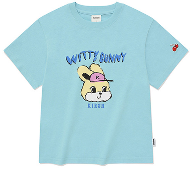 키르시 아동용 위티 버니 그래픽 티셔츠