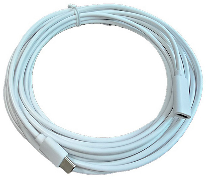 브이스타캠 C타입 전원 어댑터 연장케이블 3m 실내용, 1개