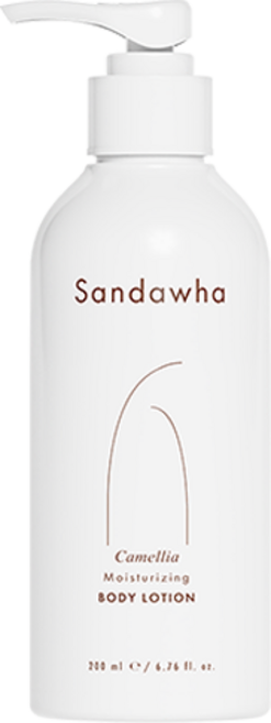 Sandawha 山茶花保濕身體乳 花香, 200ml, 1個