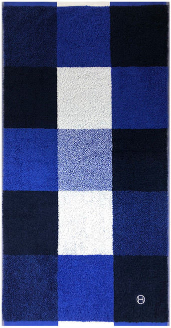 송월타월 호텔컬렉션 스퀘어50 바스타올 250g 40수 코마사, 블루, 1개